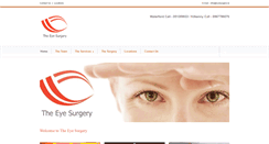 Desktop Screenshot of eyesurgery.ie