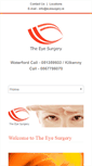 Mobile Screenshot of eyesurgery.ie