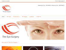 Tablet Screenshot of eyesurgery.ie